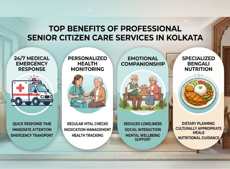 Top Benefits Of Professional Senior Citizen Care Services In Kolkata