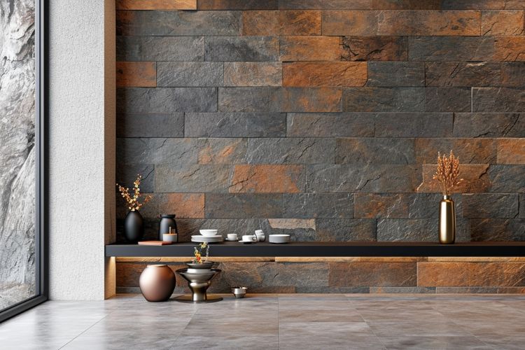 Modern Interiors with Stylish Porcelain Wall Tiles