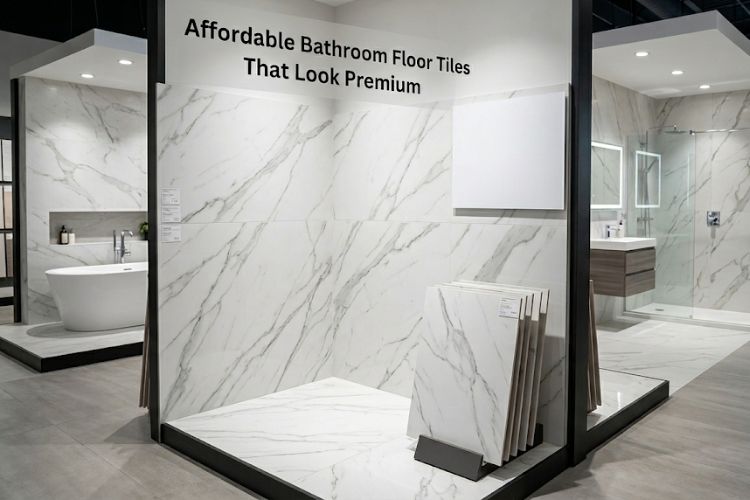 Affordable Bathroom Floor Tiles That Look Premium