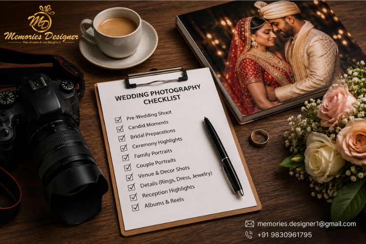 Essential Wedding Photography Checklist for Kolkata Couples