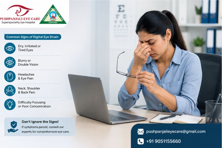 Digital Eye Strain: When to Seek Help from an Eye Care Hospital Kolkata