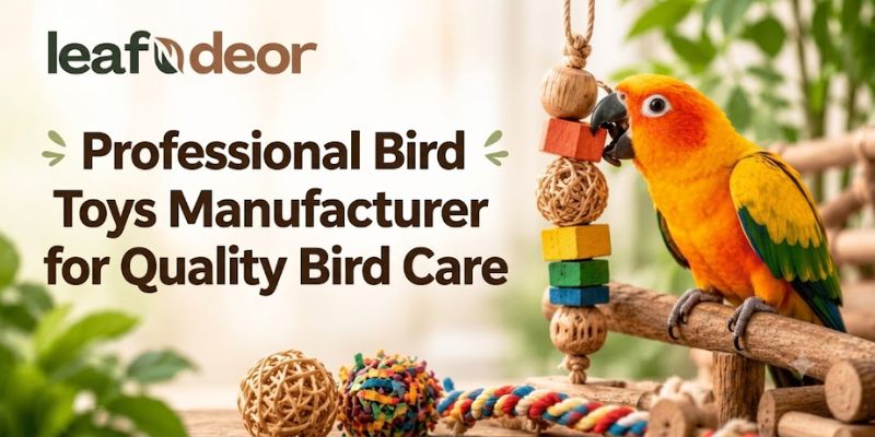 Professional Bird Toys Manufacturer for Quality Bird Care