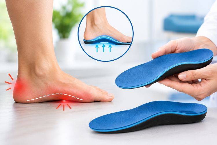 Customized Insoles For Flat Foot