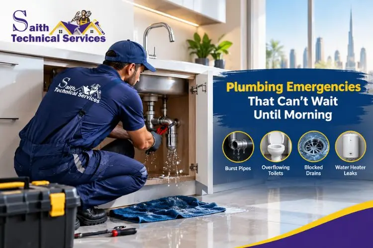 Plumbing Emergencies That Can’t Wait Until Morning