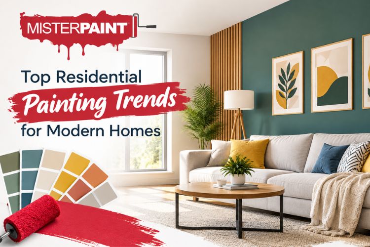 Top Residential Painting Trends for Modern Homes